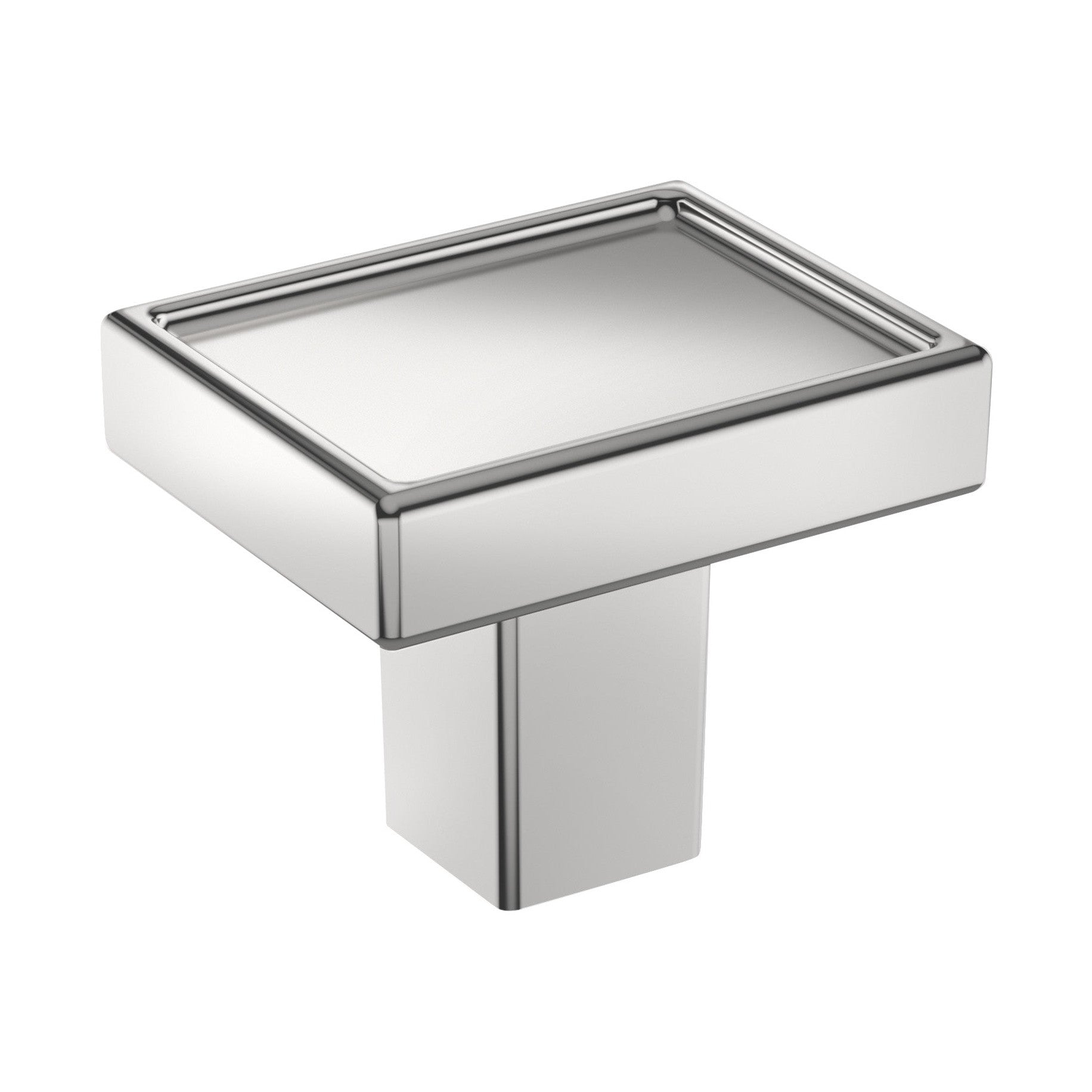 Rockhurst 1-1/4 inch (32mm) Length Polished Chrome Cabinet Knob