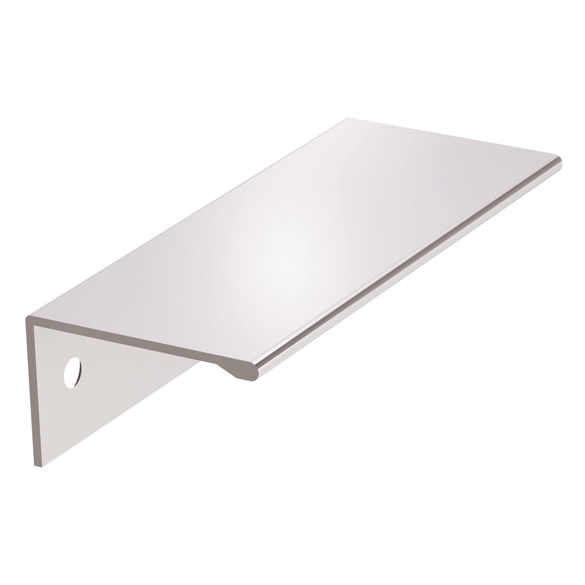 Edge Pulls 3 inch (76mm) CentertoCenter Polished Chrome Cabinet Edge Pull