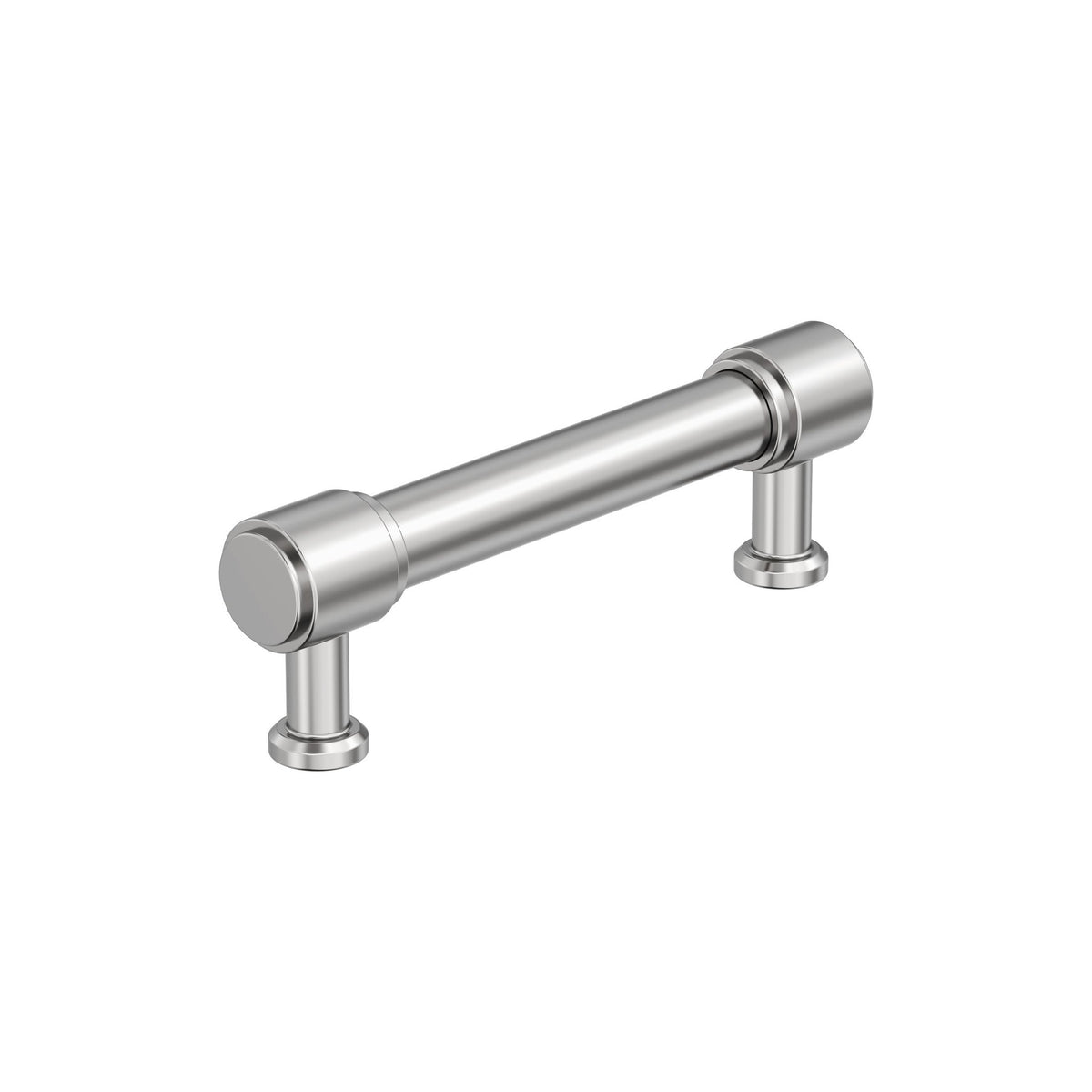 Faircrest 33/4 inch (96mm) CentertoCenter Polished Chrome Cabinet Pull