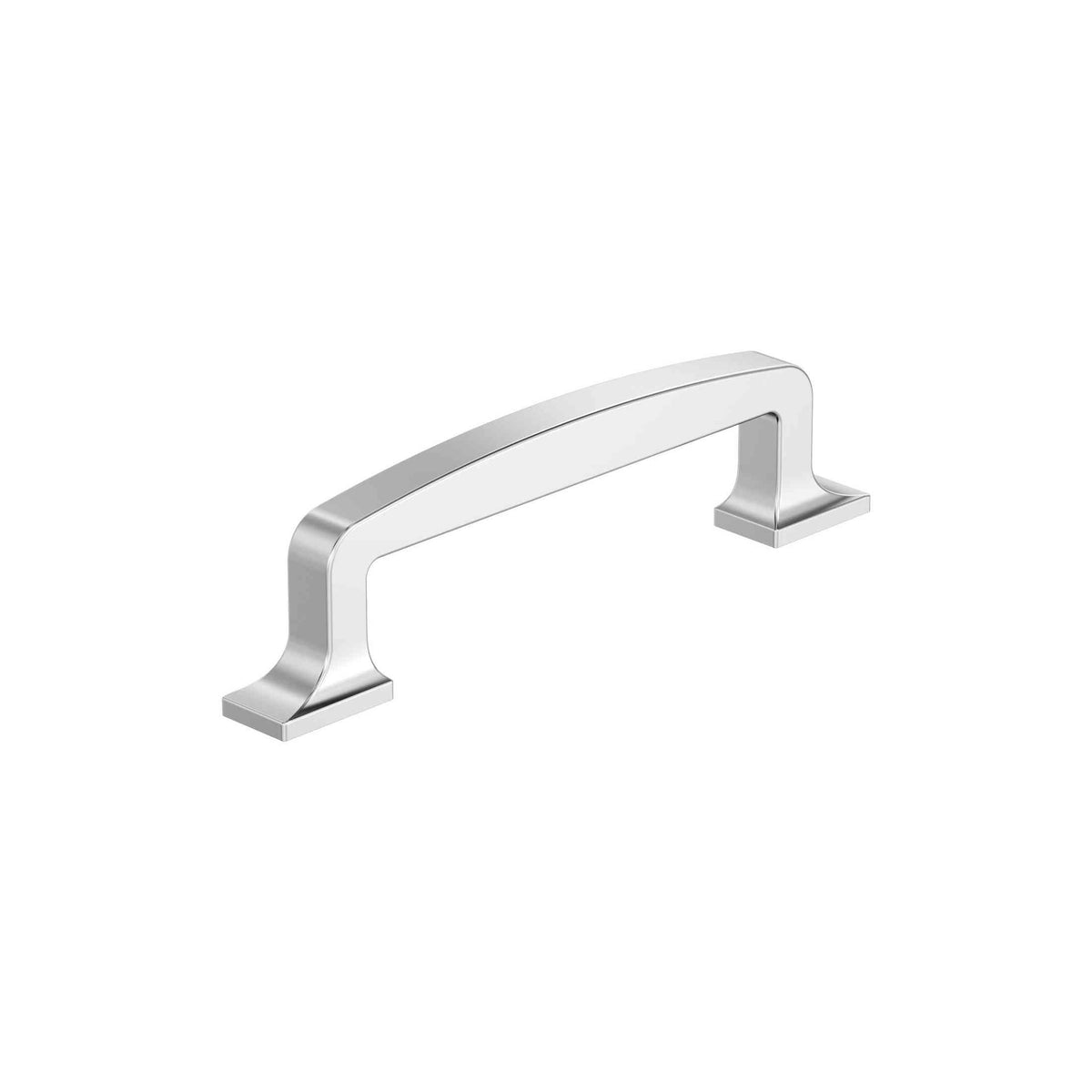 Westerly 33/4 inch (96mm) CentertoCenter Polished Chrome Cabinet Pull