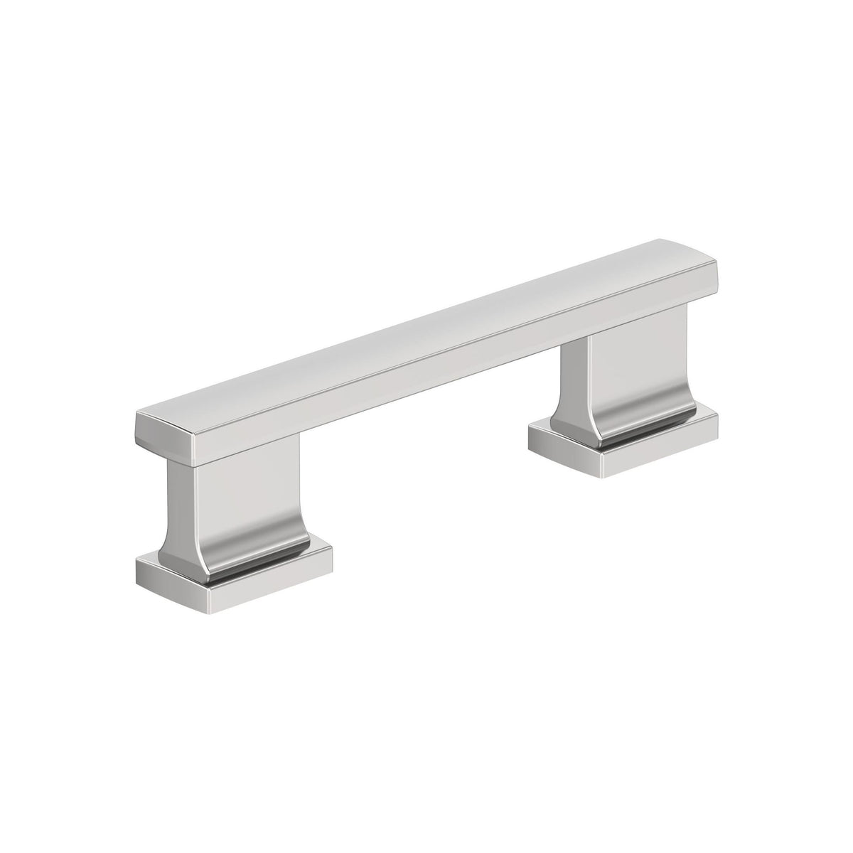 Triomphe 3 inch (76mm) CentertoCenter Polished Chrome Cabinet Pull