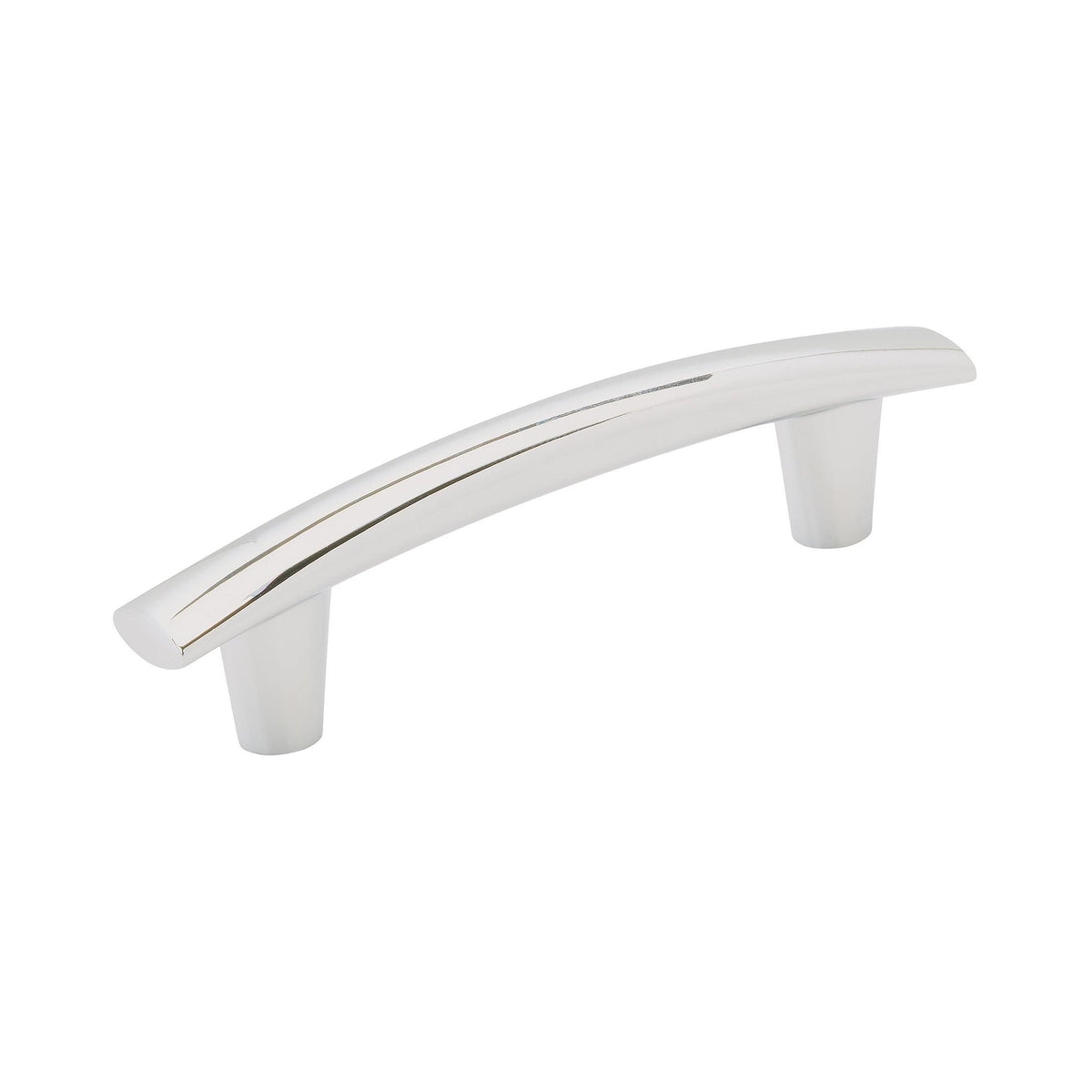 Willow 33/4 inch (96mm) CentertoCenter Polished Chrome Cabinet Pull
