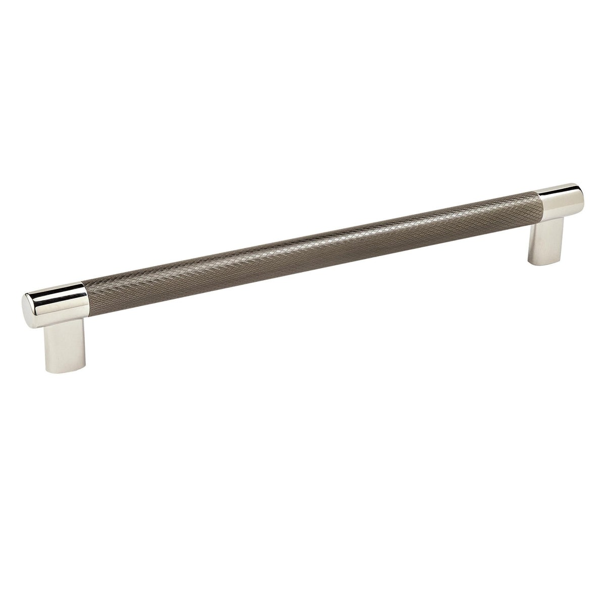 Esquire 101/16 inch (256mm) CentertoCenter Polished Nickel/Gunmetal Cabinet Pull