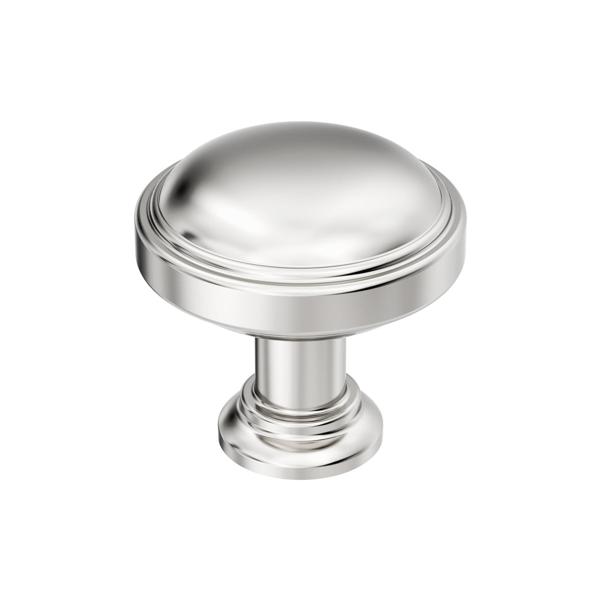 Enlivity 11/4 inch (32mm) Diameter Polished Nickel Cabinet Knob