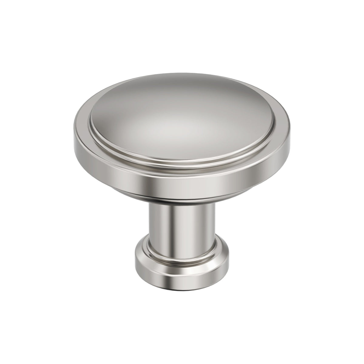 Faircrest 11/4 inch (32mm) Diameter Polished Nickel Cabinet Knob
