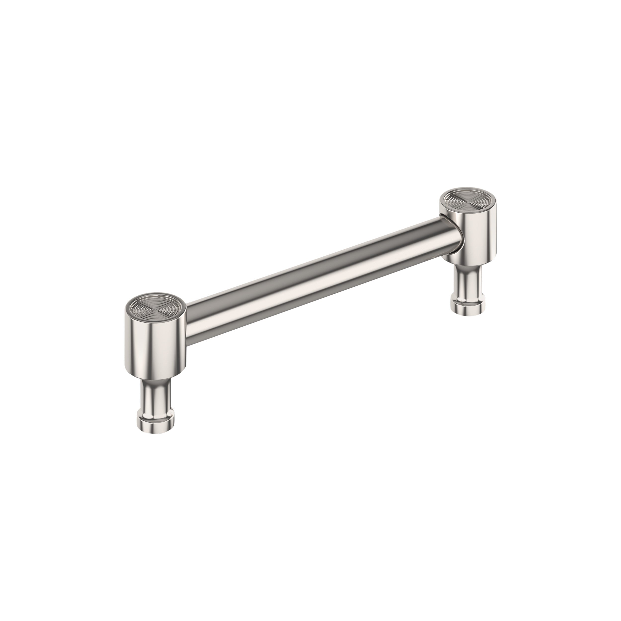 Dupont Circle 5-1/16 inch (128mm) Center-to-Center Polished Nickel Cabinet Pull