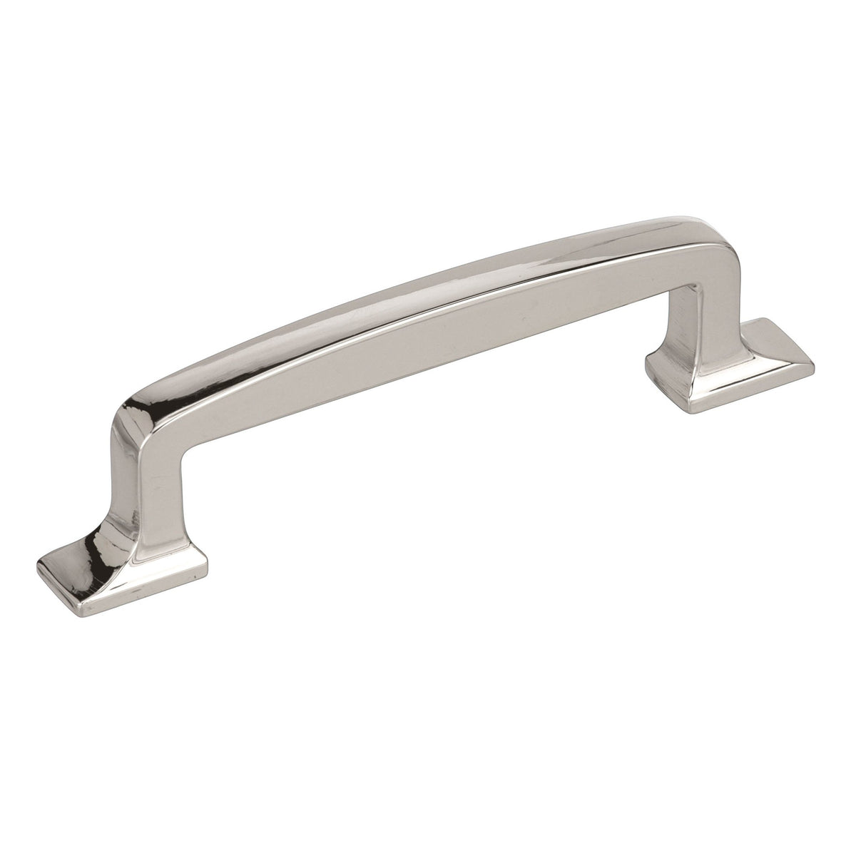 Westerly 33/4 inch (96mm) CentertoCenter Polished Nickel Cabinet Pull