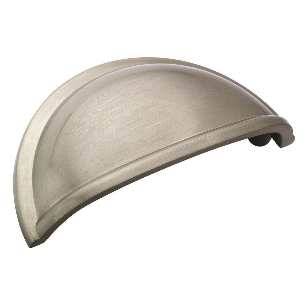 Cup Pulls 3 inch (76mm) CentertoCenter Satin Nickel Cabinet Cup Pull
