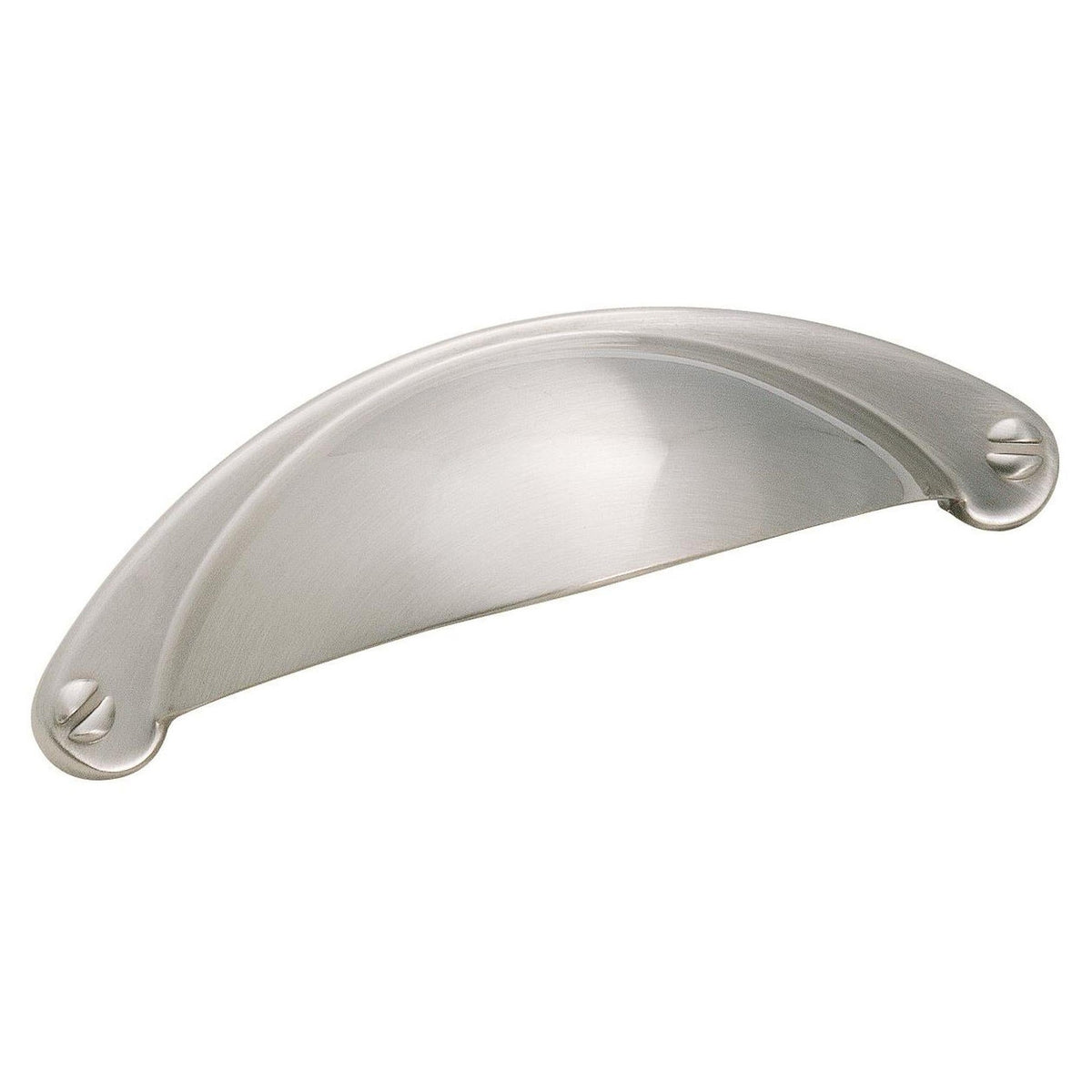 Cup Pulls 21/2 inch (64mm) CentertoCenter Satin Nickel Cabinet Cup Pull