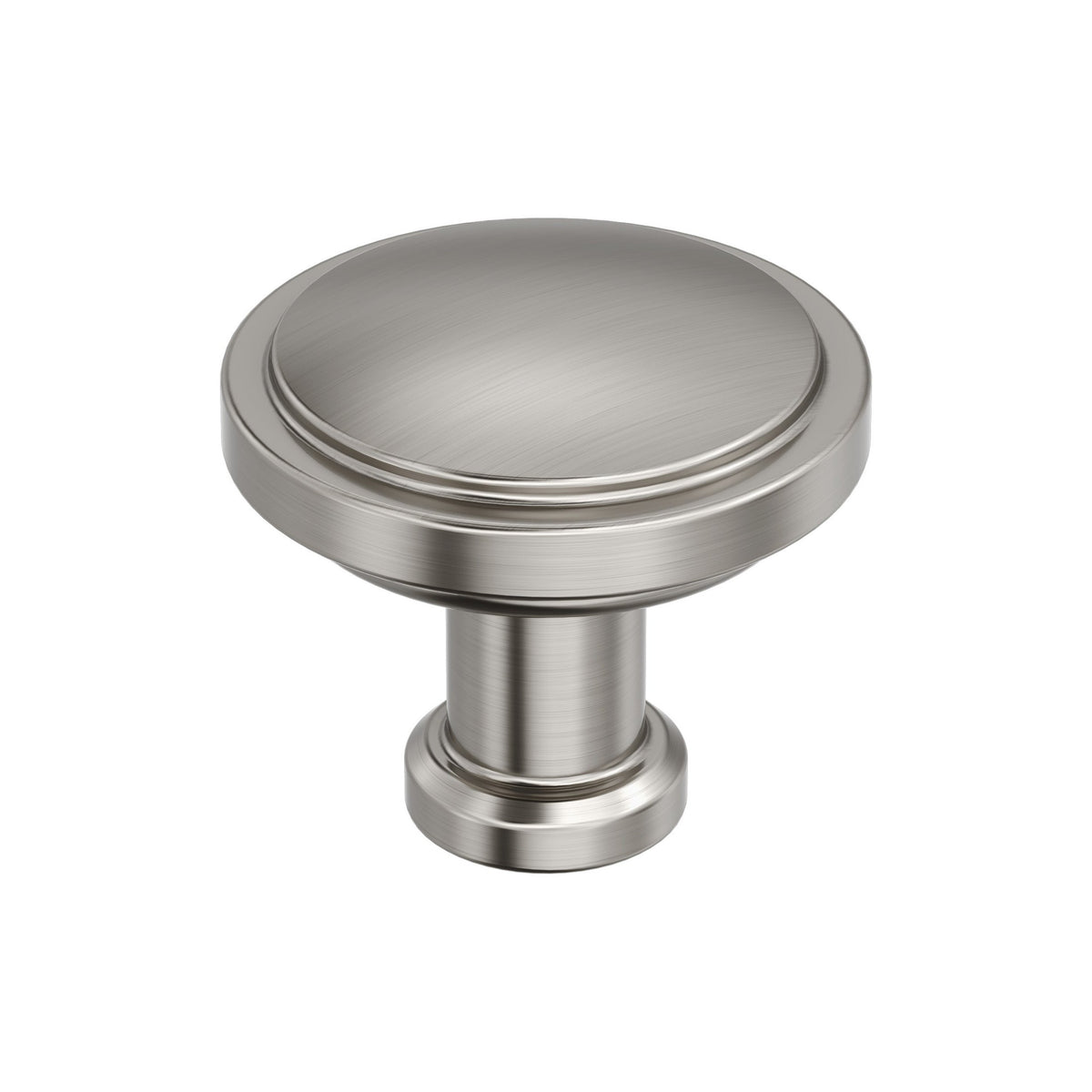 Faircrest 11/4 inch (32mm) Diameter Satin Nickel Cabinet Knob