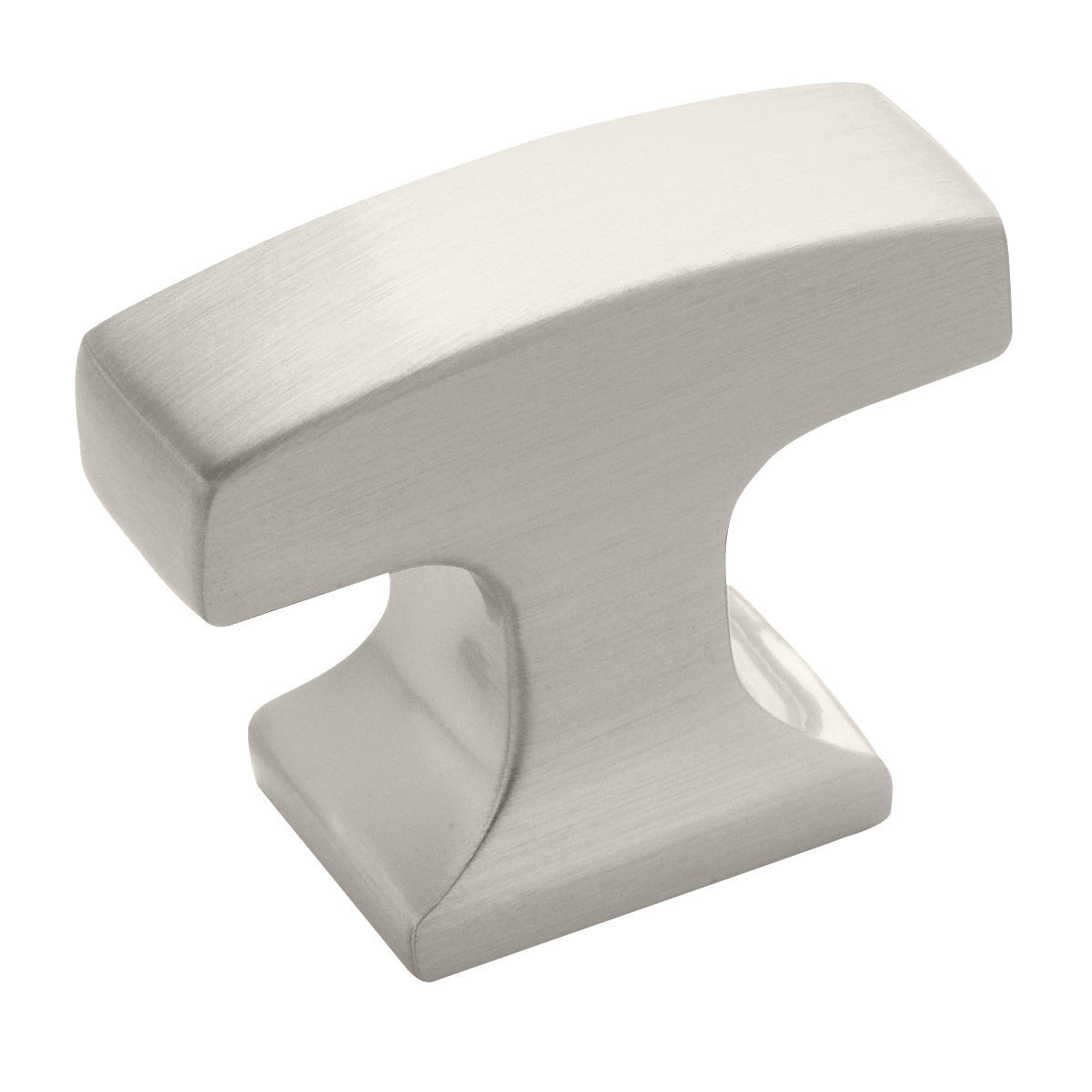 Westerly 15/16 inch (33mm) Length Satin Nickel Cabinet Knob