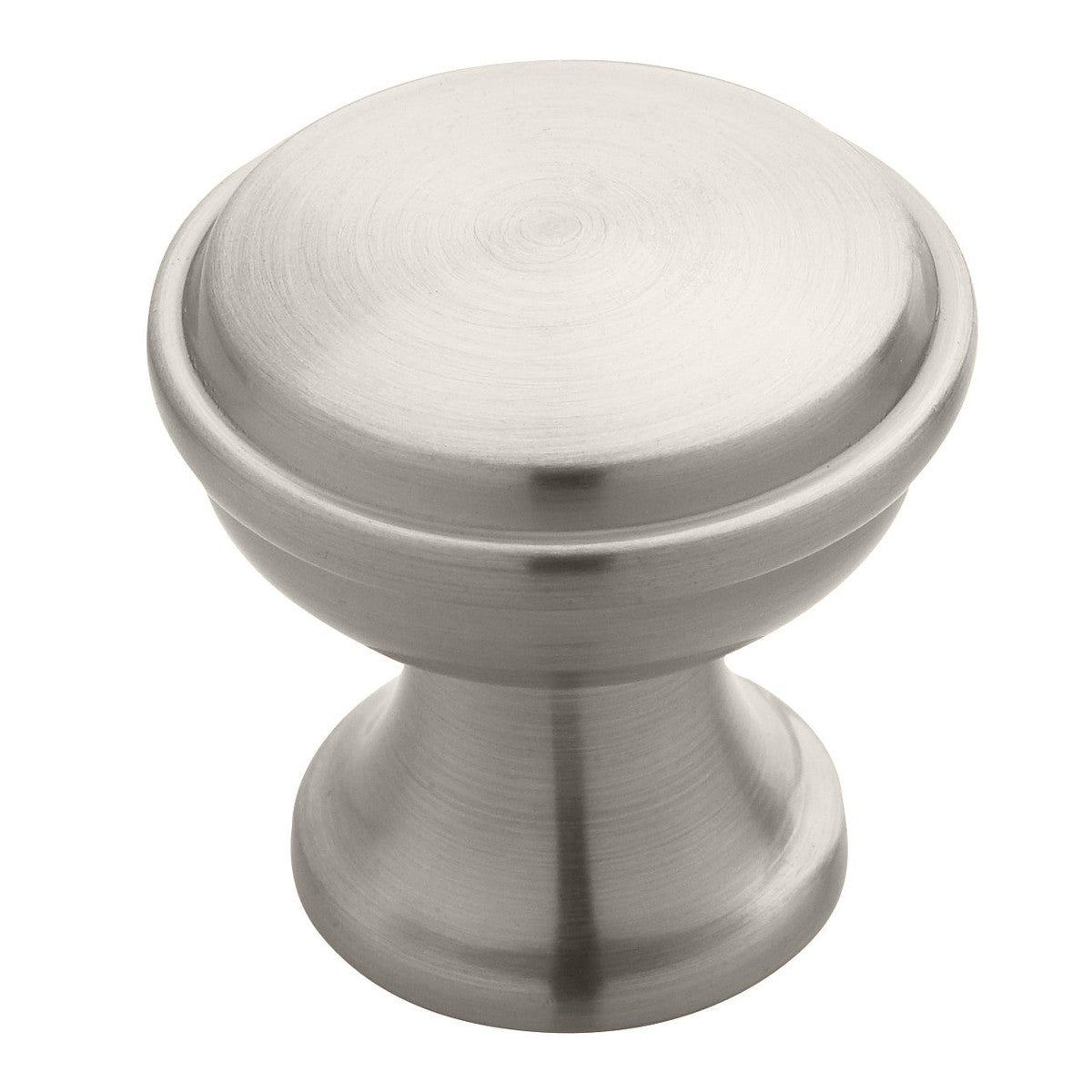 Westerly 13/16 inch (30mm) Diameter Satin Nickel Cabinet Knob