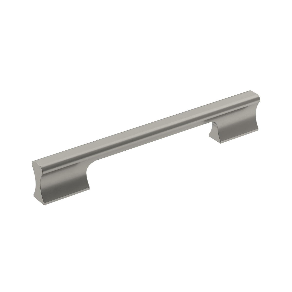 Status 65/16 inch (160mm) CentertoCenter Satin Nickel Cabinet Pull
