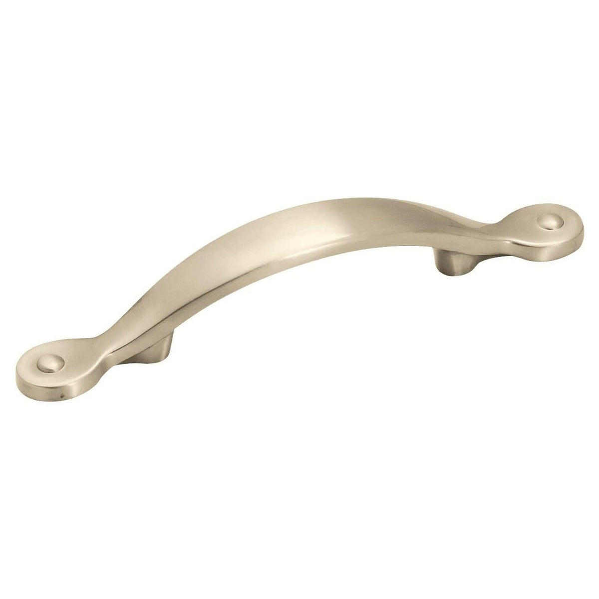 Inspirations 3 inch (76mm) CentertoCenter Satin Nickel Cabinet Pull