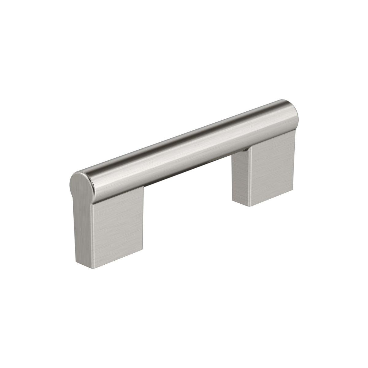 Versa 3 inch (76mm) CentertoCenter Satin Nickel Cabinet Pull