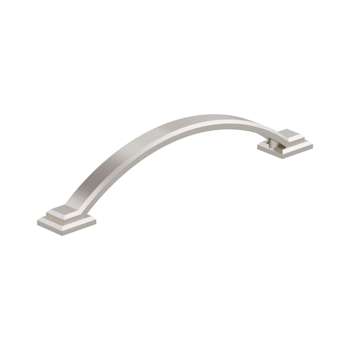Sheffield 51/16 inch (128mm) CentertoCenter Satin Nickel Cabinet Pull