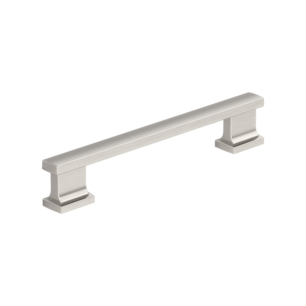 Triomphe 51/16 inch (128mm) CentertoCenter Satin Nickel Cabinet Pull
