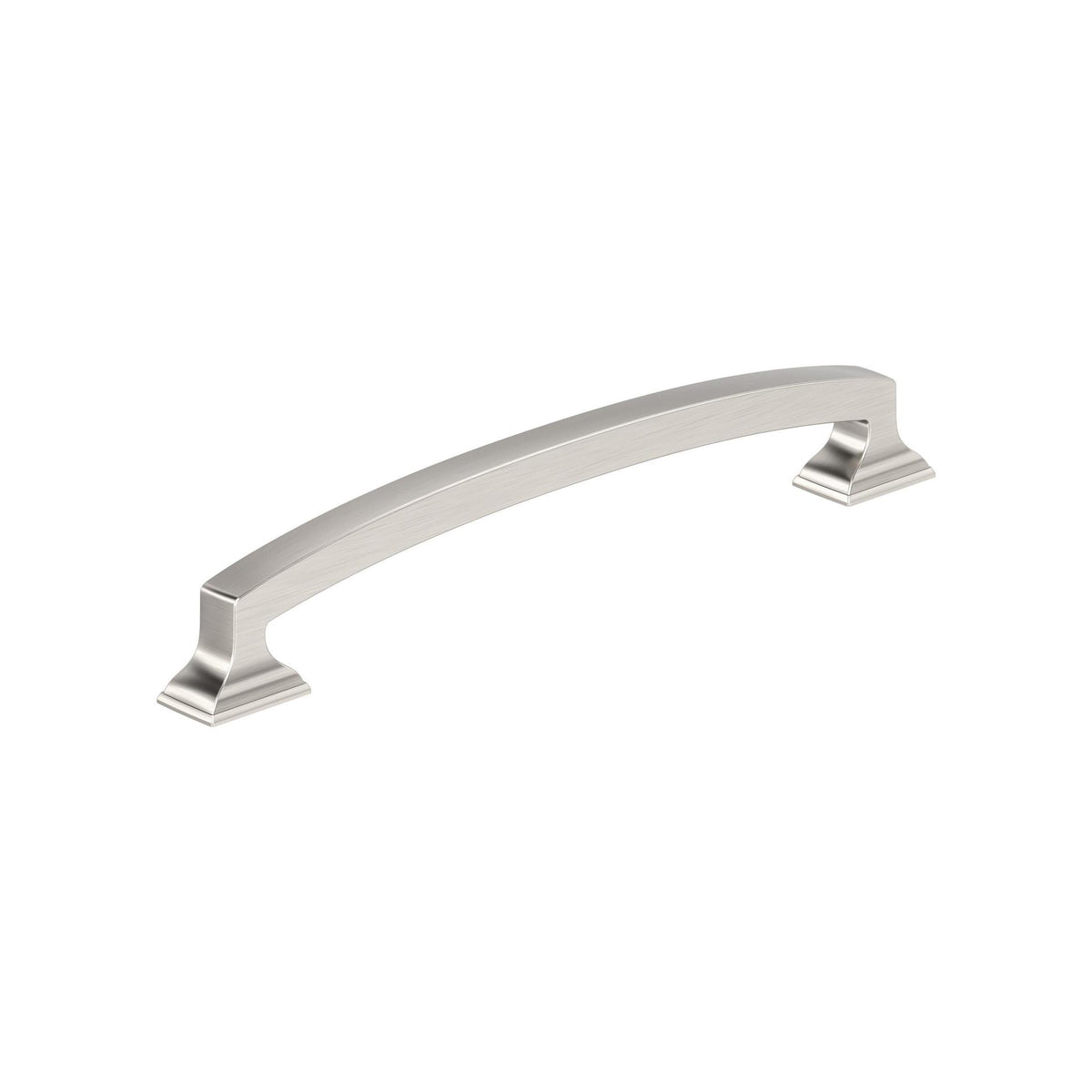 Incisive 65/16 inch (160mm) CentertoCenter Satin Nickel Cabinet Pull