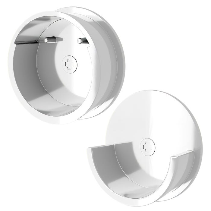REV-A-SHELF CRCSL Series Closet Rod Caps, pair