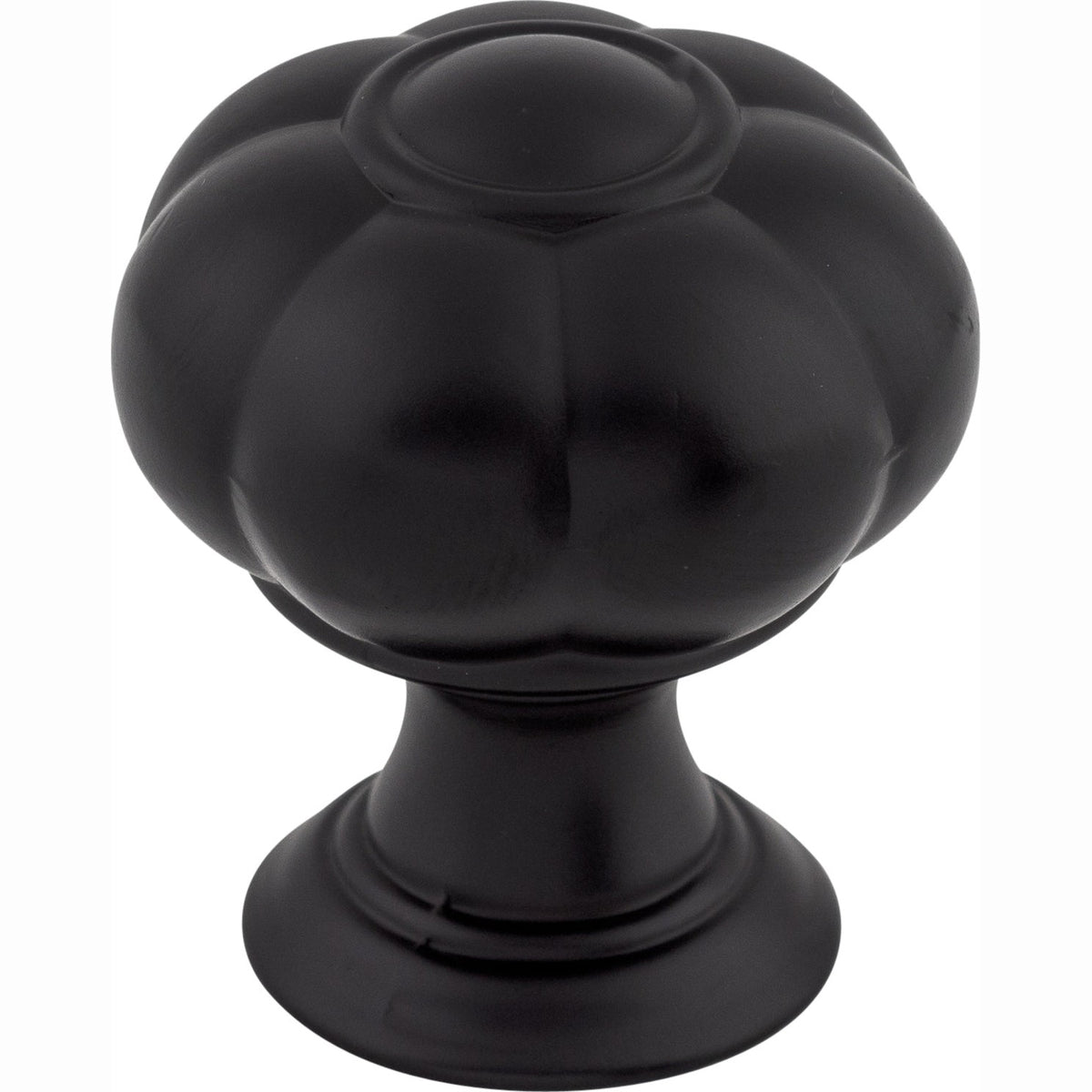 Top Knobs Allington Series 1-1/4"L Knob, Flat Black
