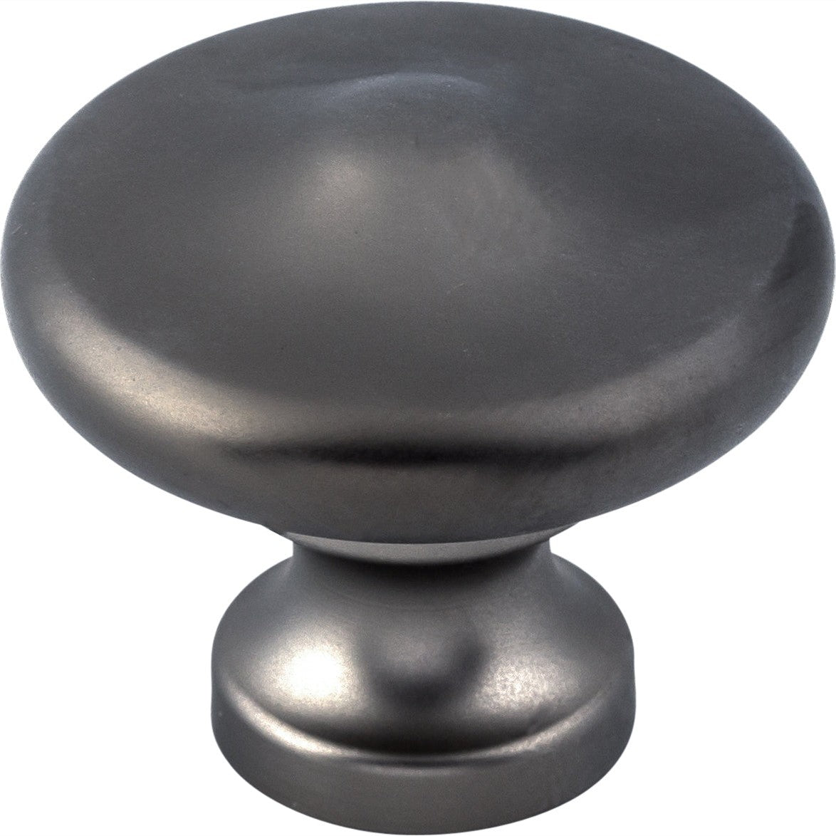 Top Knobs Peak Series 1-5/16"L Knob, Ash Gray