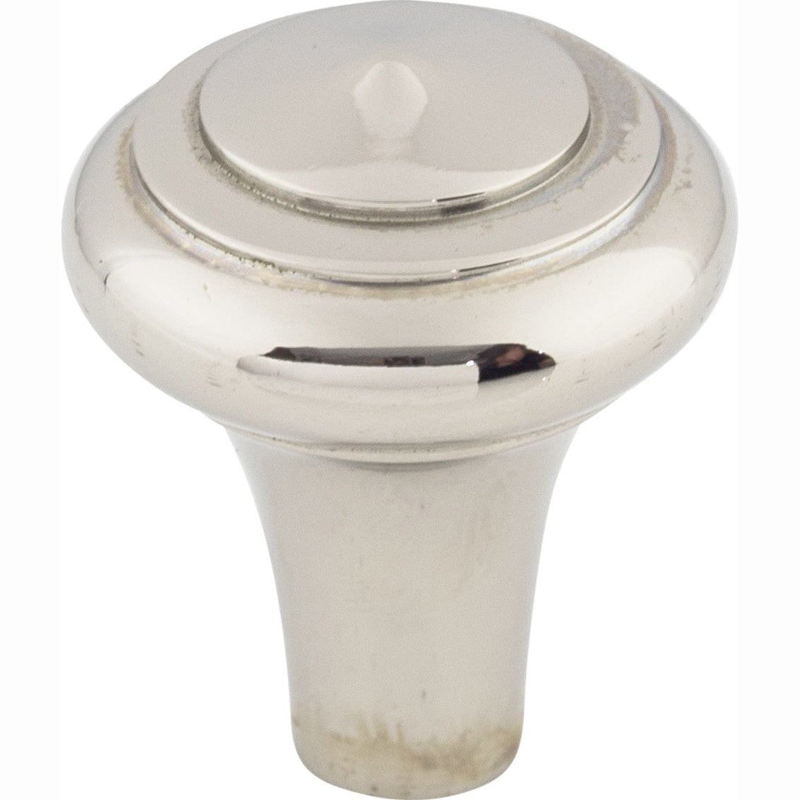 Top Knobs Aspen II Peak Series 1"L Knob, Polished Nickel