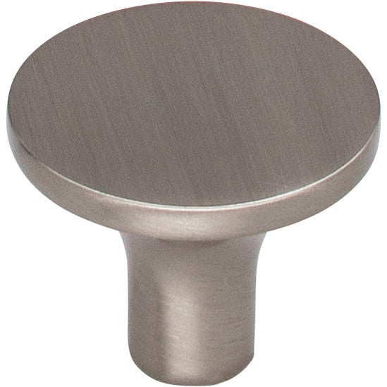 Top Knobs Marion Series 1-1/4"L Knob, Brushed Satin Nickel