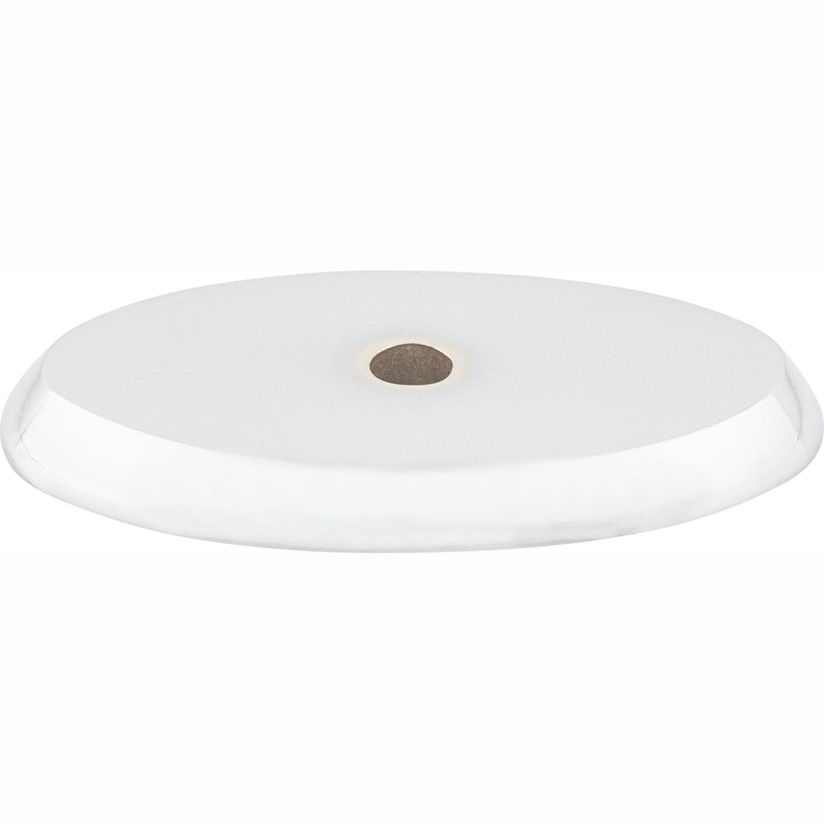 Top Knobs Aspen II Backplate Series 1-3/4"L Oval, Polished Chrome