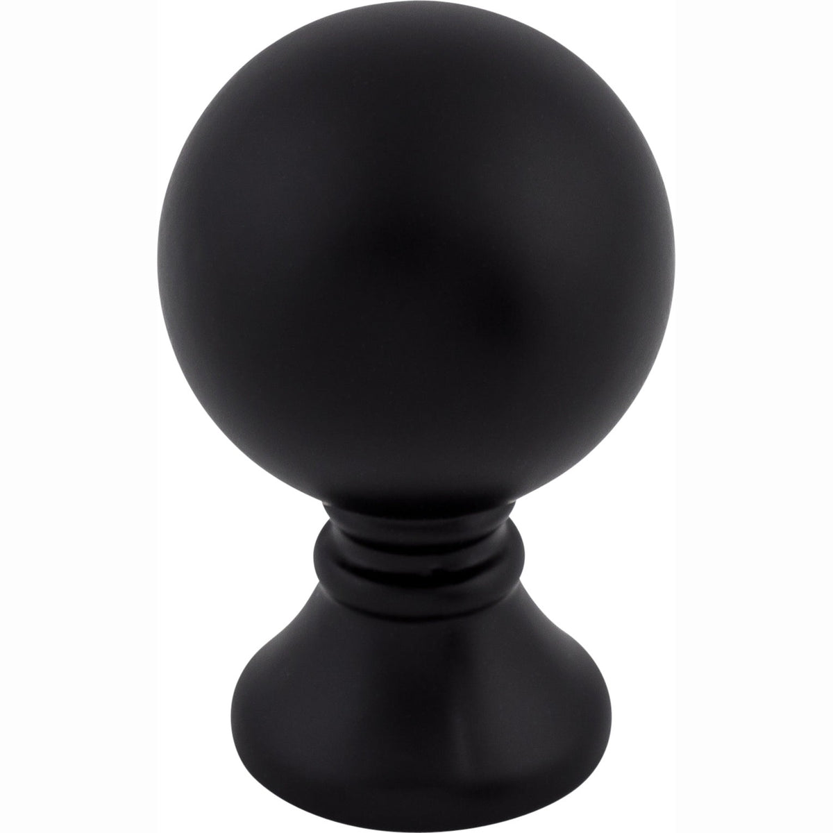 Top Knobs Kara Series 1"L Knob, Flat Black