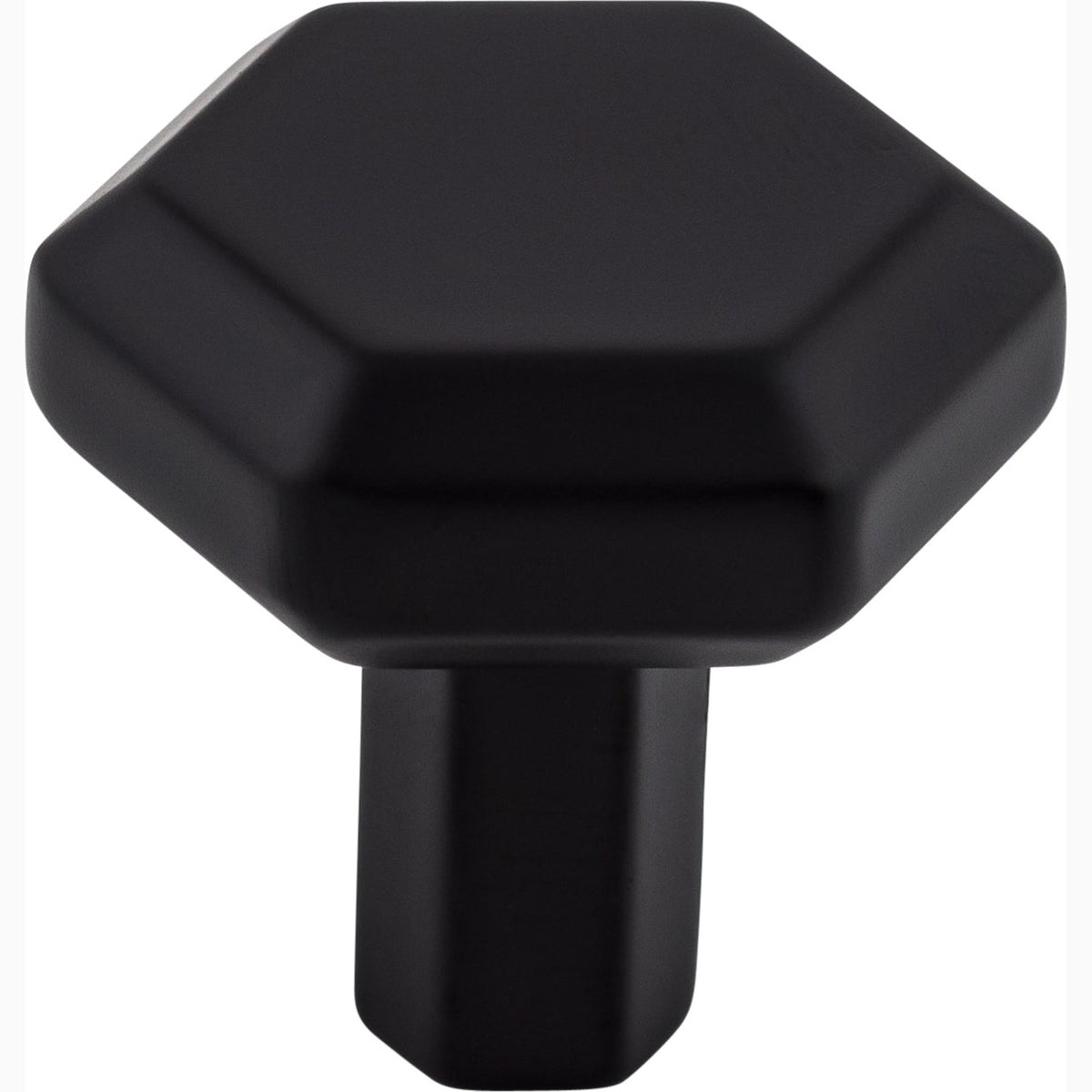 Top Knobs Lydia Series 1-1/8"L Knob, Flat Black