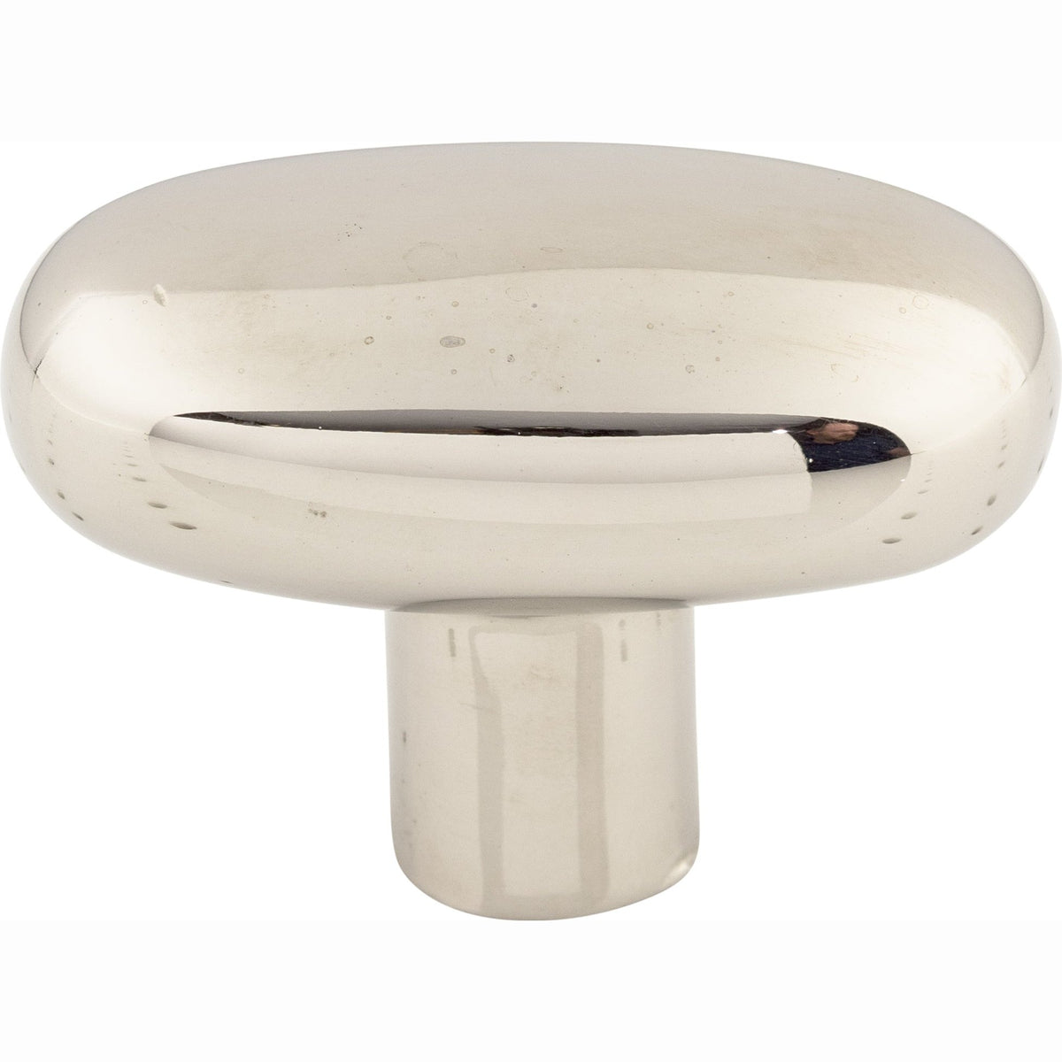 Top Knobs Aspen II Potato Series 2"L Knob, Polished Nickel