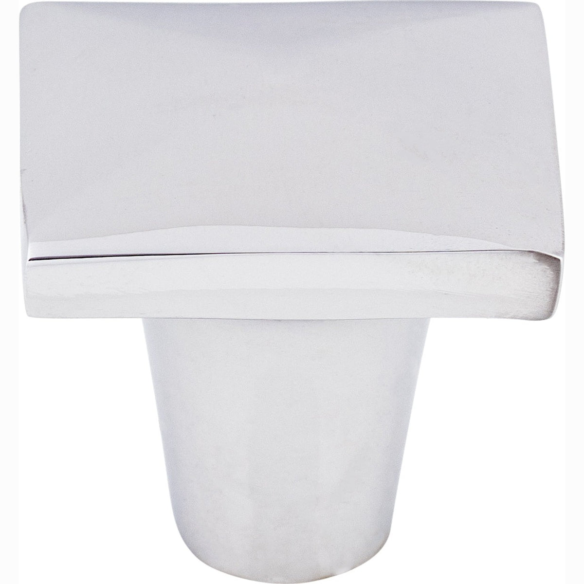 Top Knobs Aspen II Square Series 1-1/4"L Knob, Polished Chrome