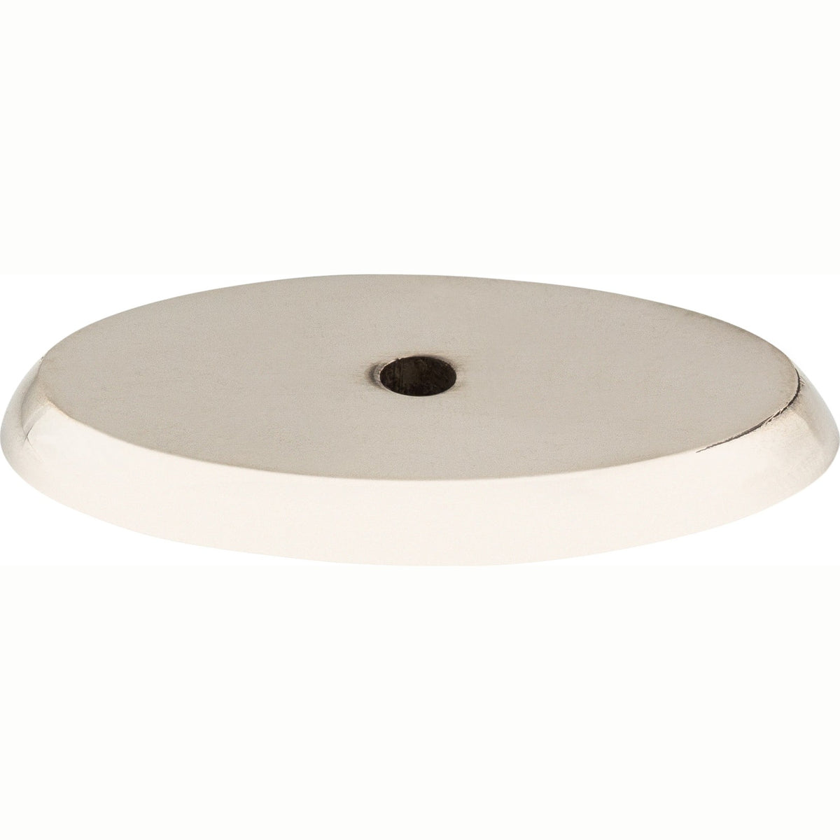 Top Knobs Aspen II Backplate Series 1-3/4"L Oval, Polished Nickel