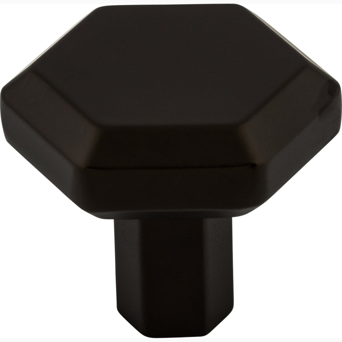 Top Knobs Lydia Series 1-1/4"L Knob, Flat Black
