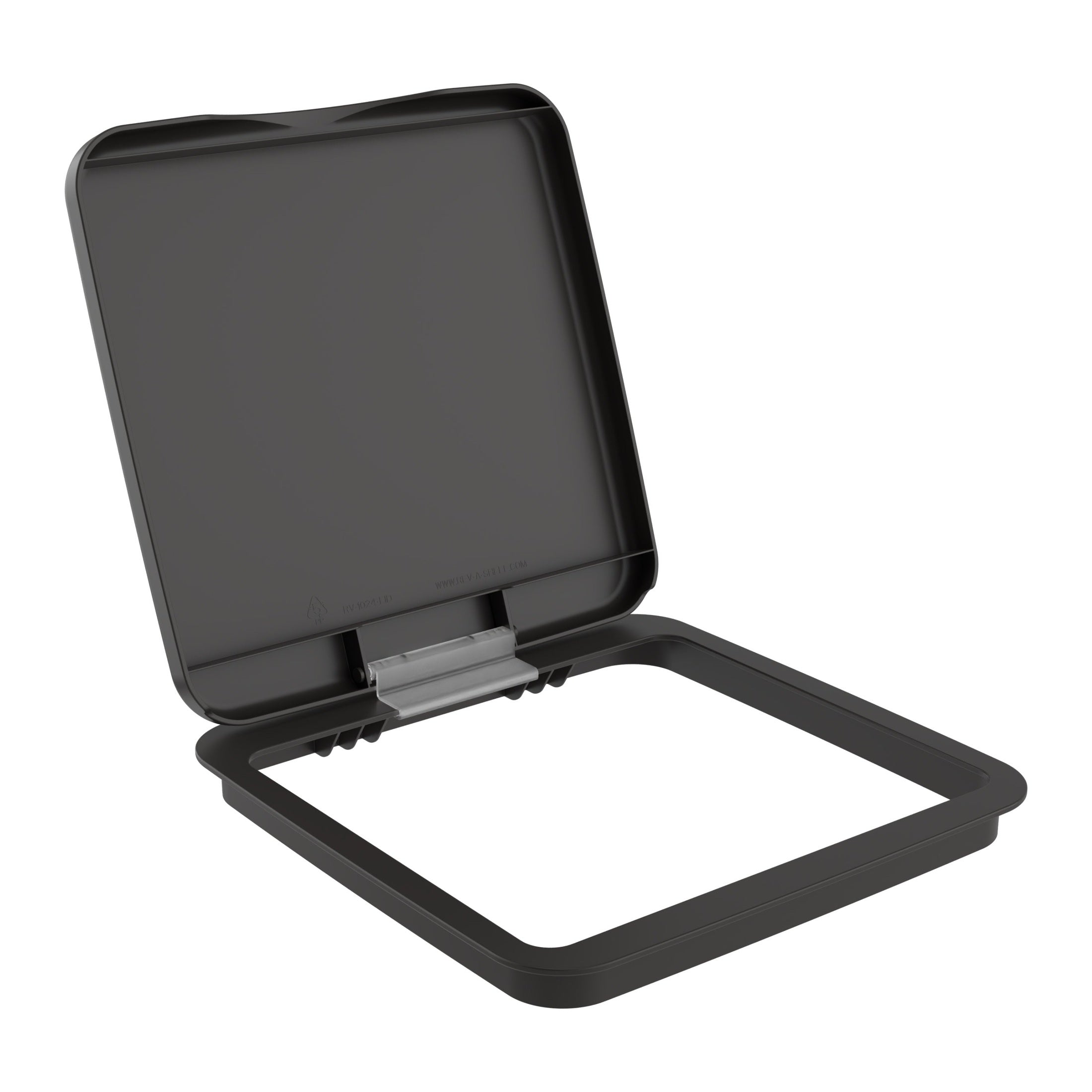 Orion Gray Polymer Bi-Directional Lid for Rev-A-Shelf® 27 qt. Waste Containers