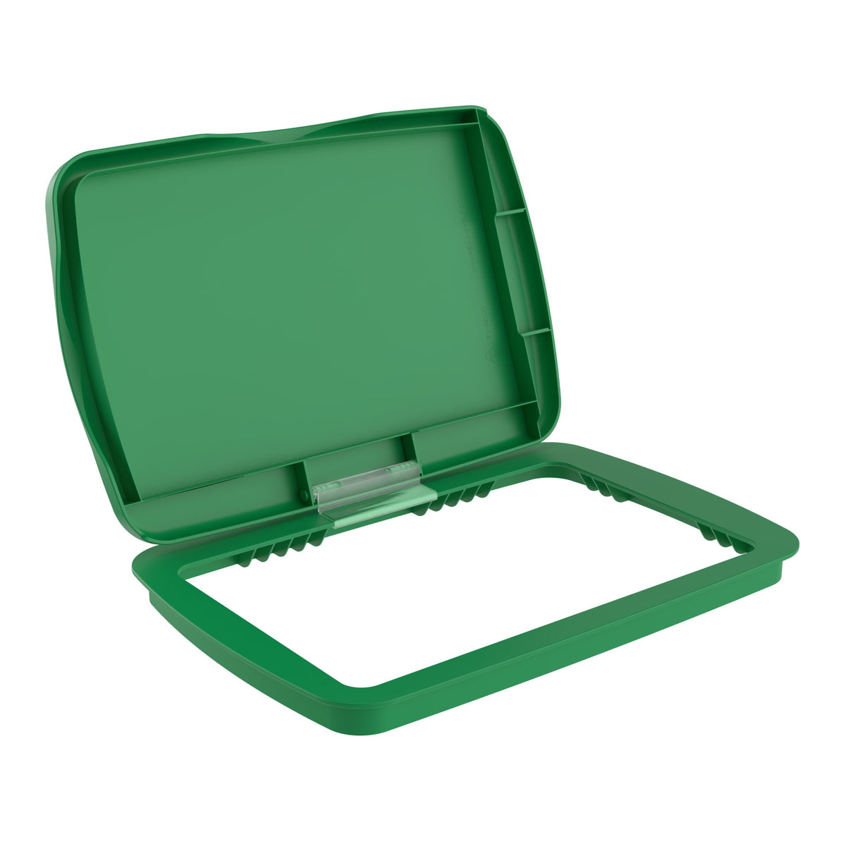 Green Polymer Bi-Directional Lid for Rev-A-Shelf® 32 qt. Waste Containers