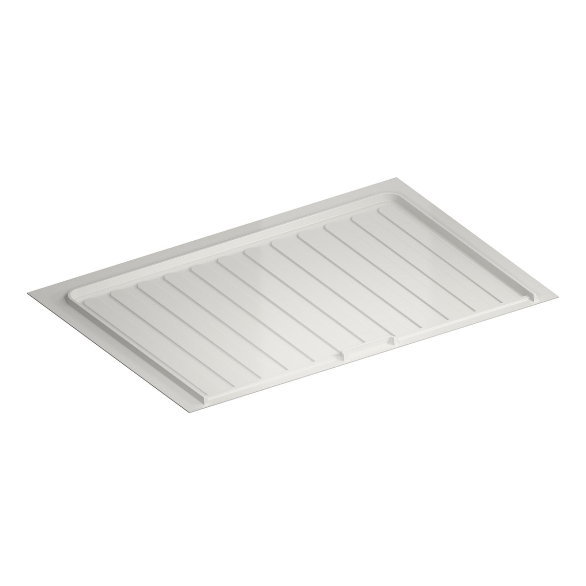 REV-A-SHELF SBDT-3336-11-1 White Polymer Trim-to-Fit Drip Tray for 33" - 36" Sink Base Cabinets