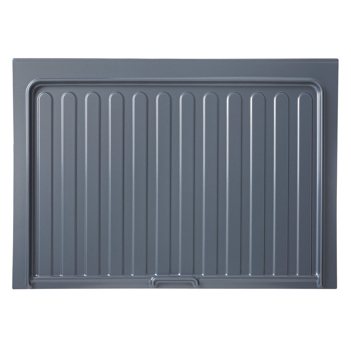 REV-A-SHELF SBDT-3942-S-1 Silver Polymer Trim-to-Fit Drip Tray for 39" - 42" Sink Base Cabinets