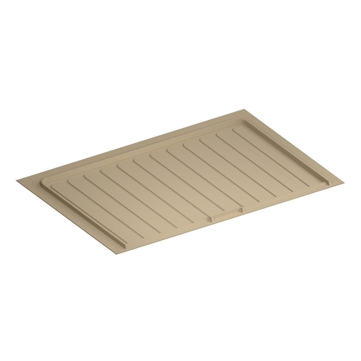REV-A-SHELF SBDTF-3336-15-1 Almond Flexible Polymer Trim-to-Fit Drip Tray for 33" - 36" Sink Base Cabinets