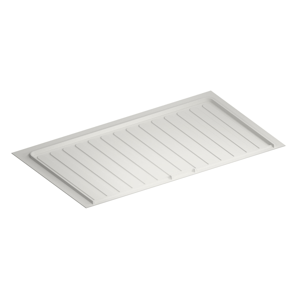 REV-A-SHELF SBDTF-3942-11-1 White Flexible Polymer Trim-to-Fit Drip Tray for 39" - 42" Sink Base Cabinets