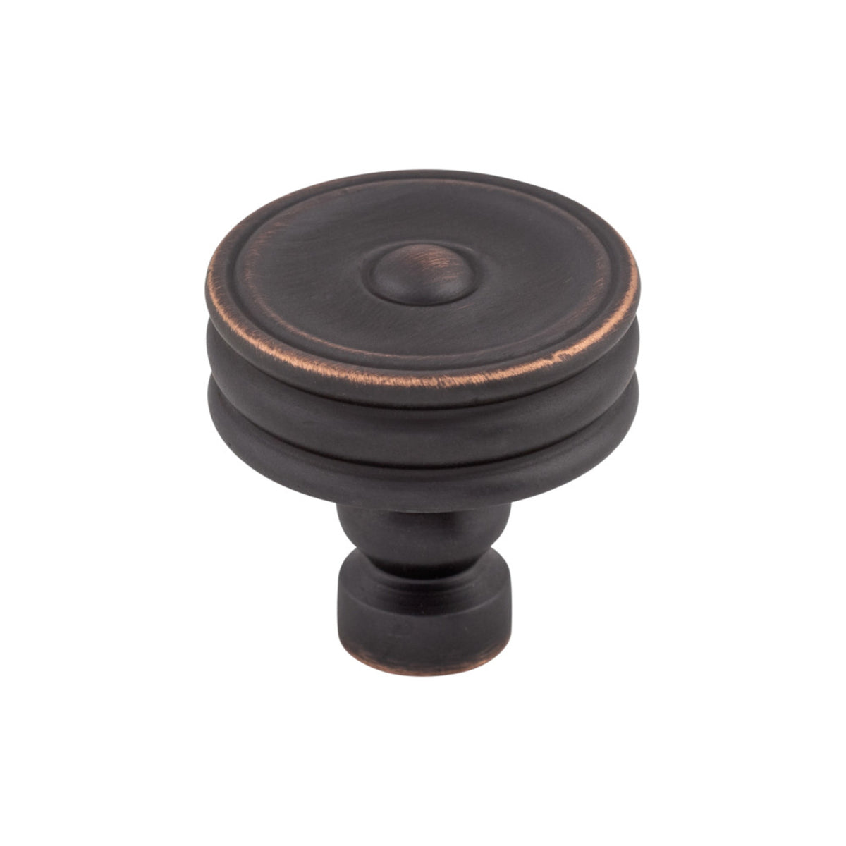 Brixton Ridged 1 1/4" Diameter Round Knob