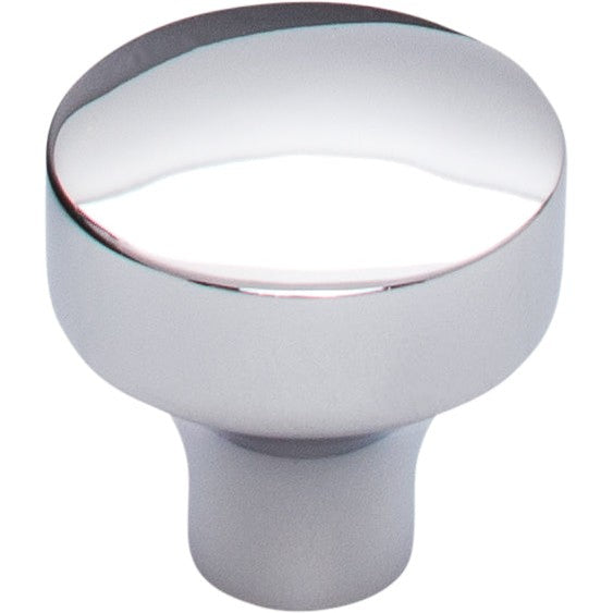 Top Knobs Kinney Series 1-1/8"L Knob, Polished Chrome
