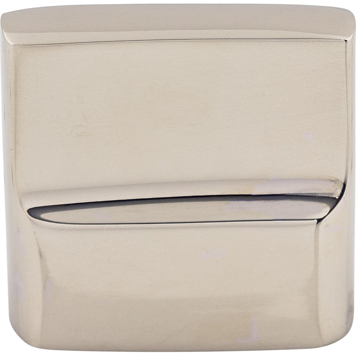 Top Knobs Aspen II Flat Sided Series 7/8"(23mm) CC Knob, Polished Nickel