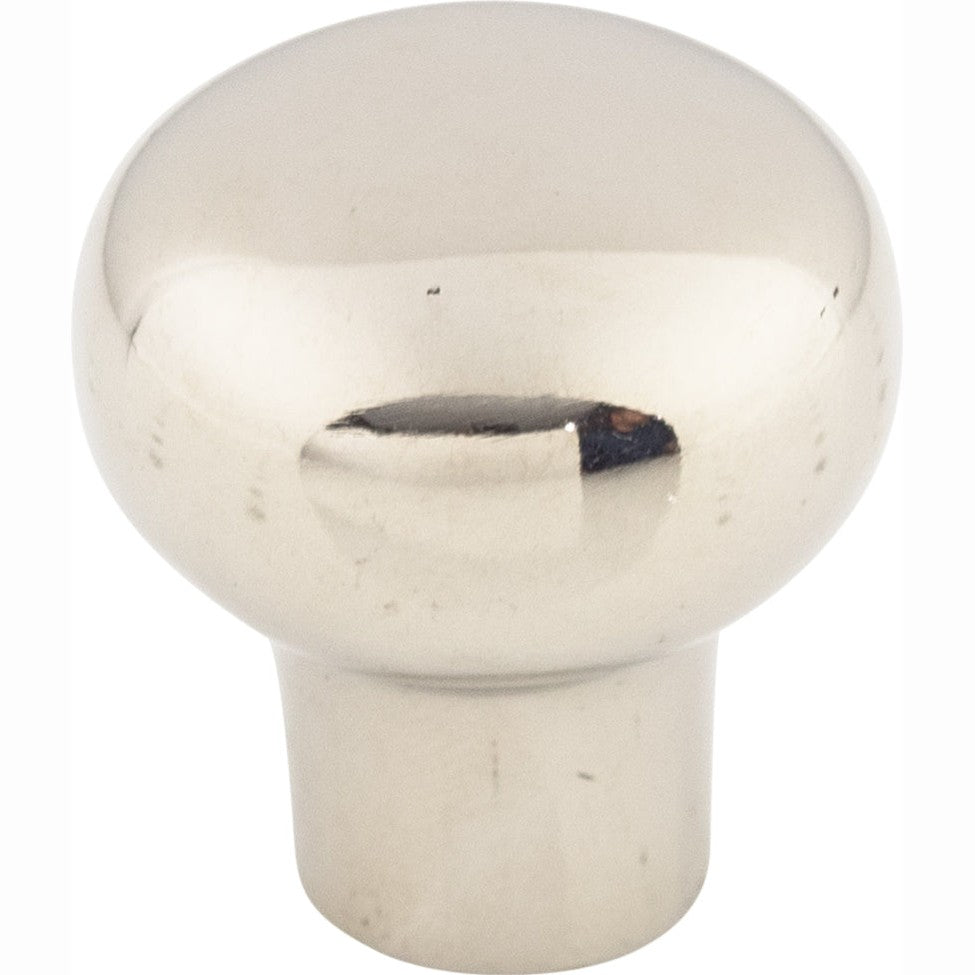 Top Knobs Aspen II Round Series 7/8"L Knob, Polished Nickel