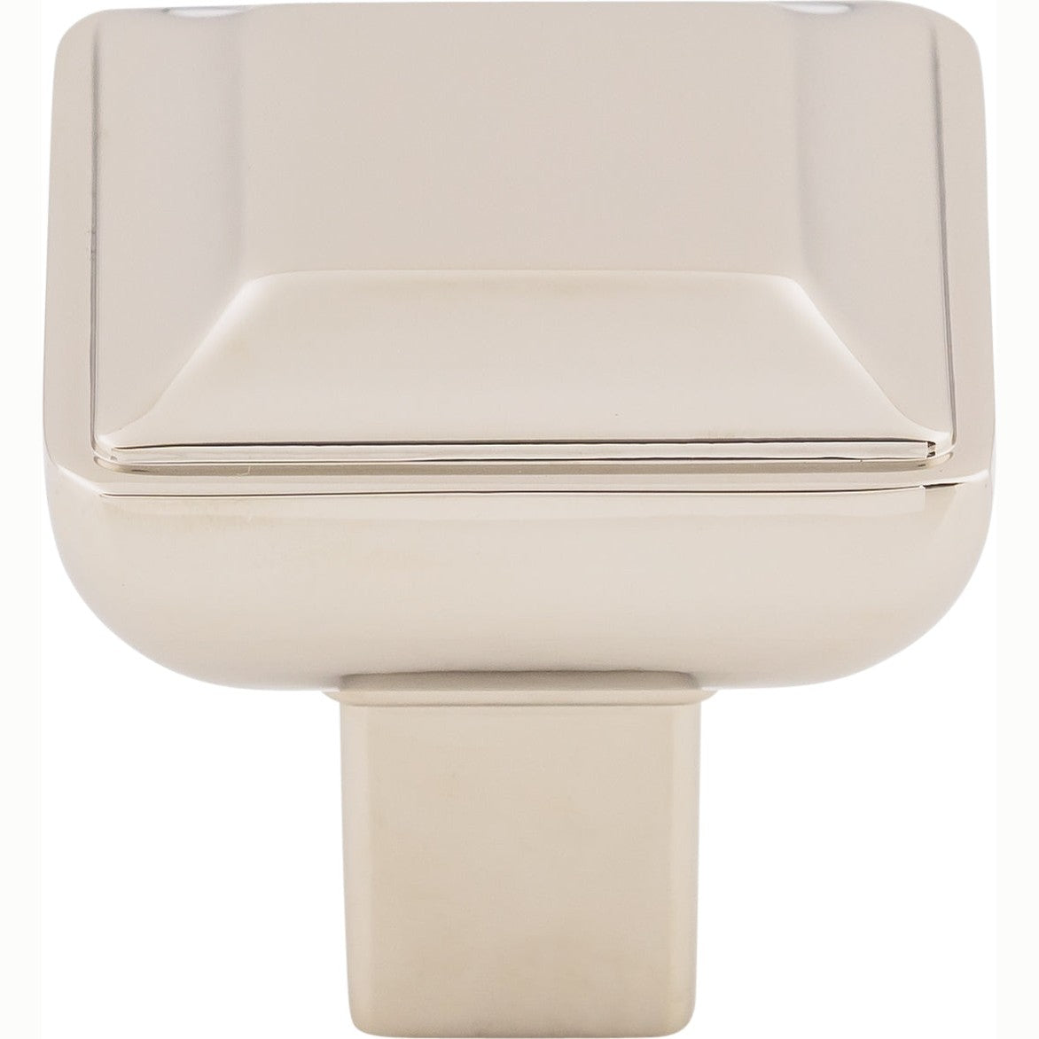 Top Knobs Podium Series 1-1/8"L Knob, Polished Nickel