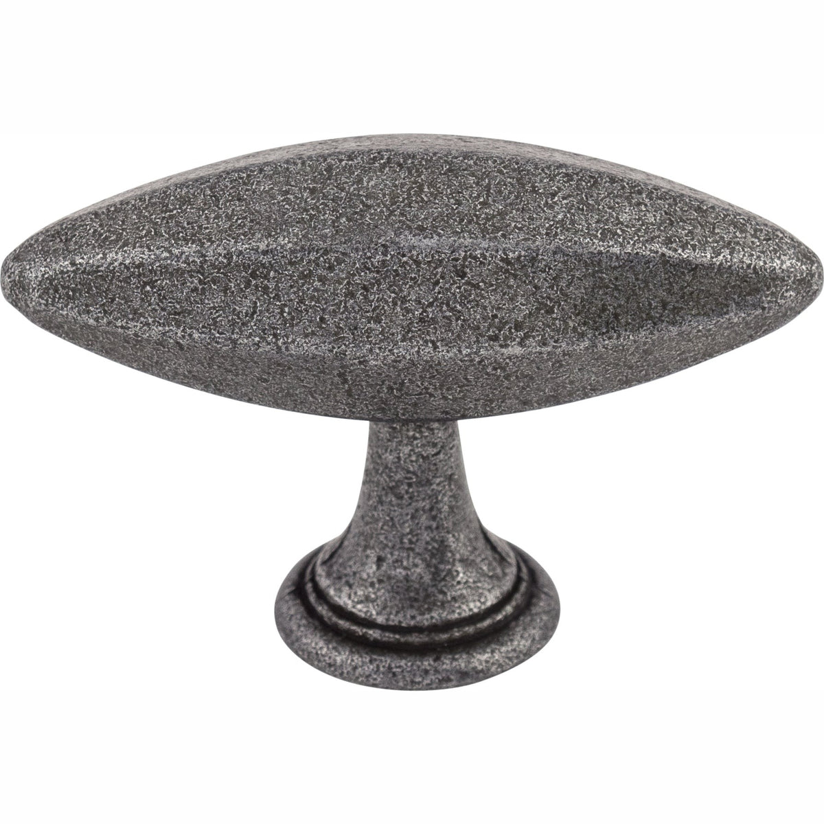Top Knobs Chareau Series 1-15/16"L T-Handle, Black Iron