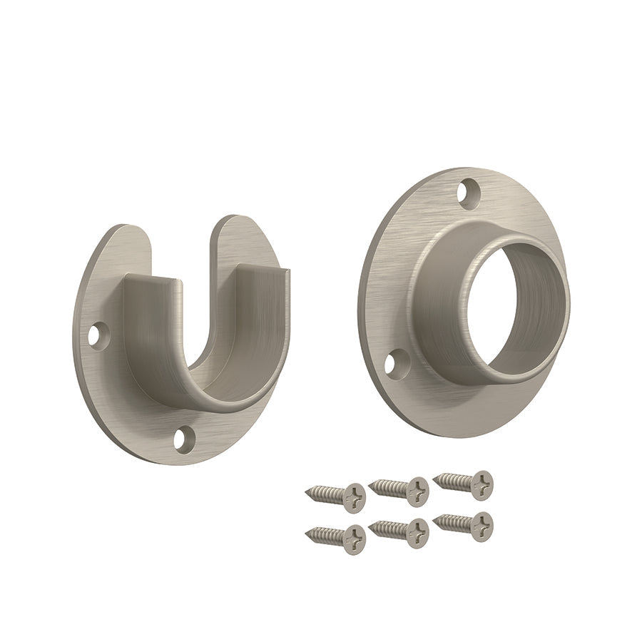 0010 Heavy-Duty Closet Pole Flanges