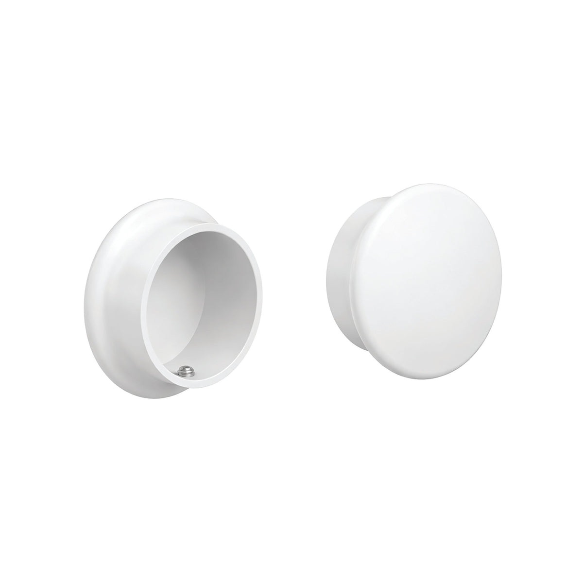 0017 Heavy-Duty Closet Pole End Caps