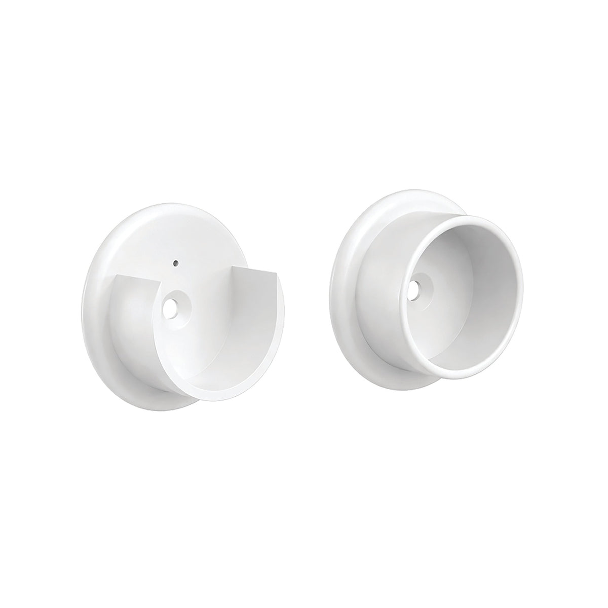 0037 Plastic Closet Pole Sockets