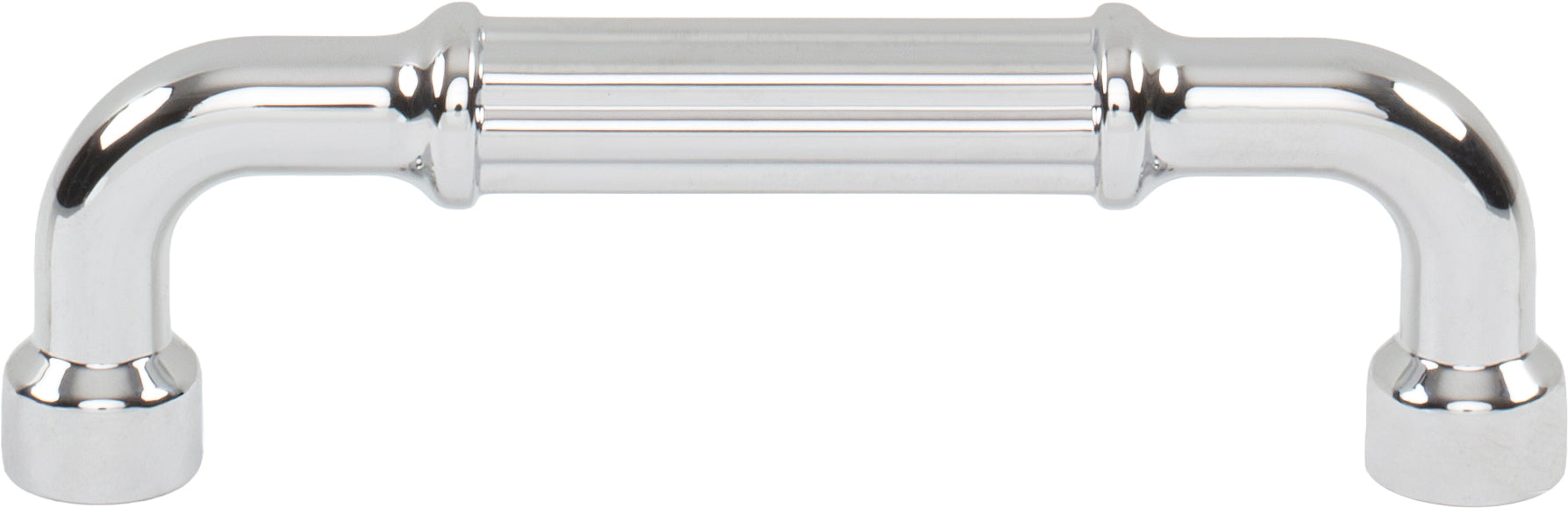 Top Knobs Pemberton Series 3-3/4"(95mm) CC Pull, Polished Chrome